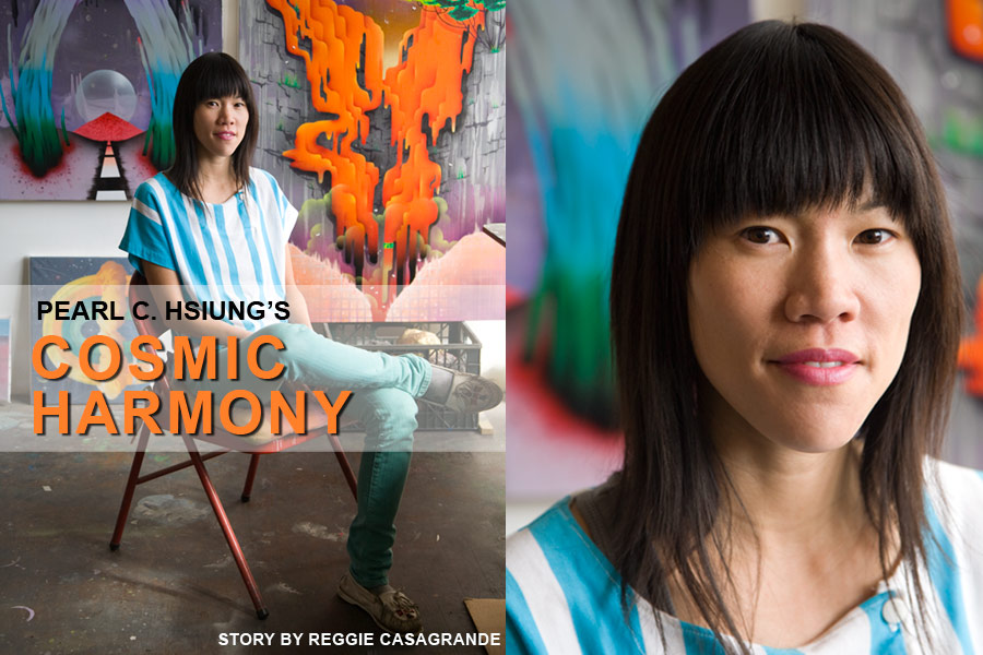 Pearl C. Hsiung - artist, painter - LIPSTiCK TrACeZ